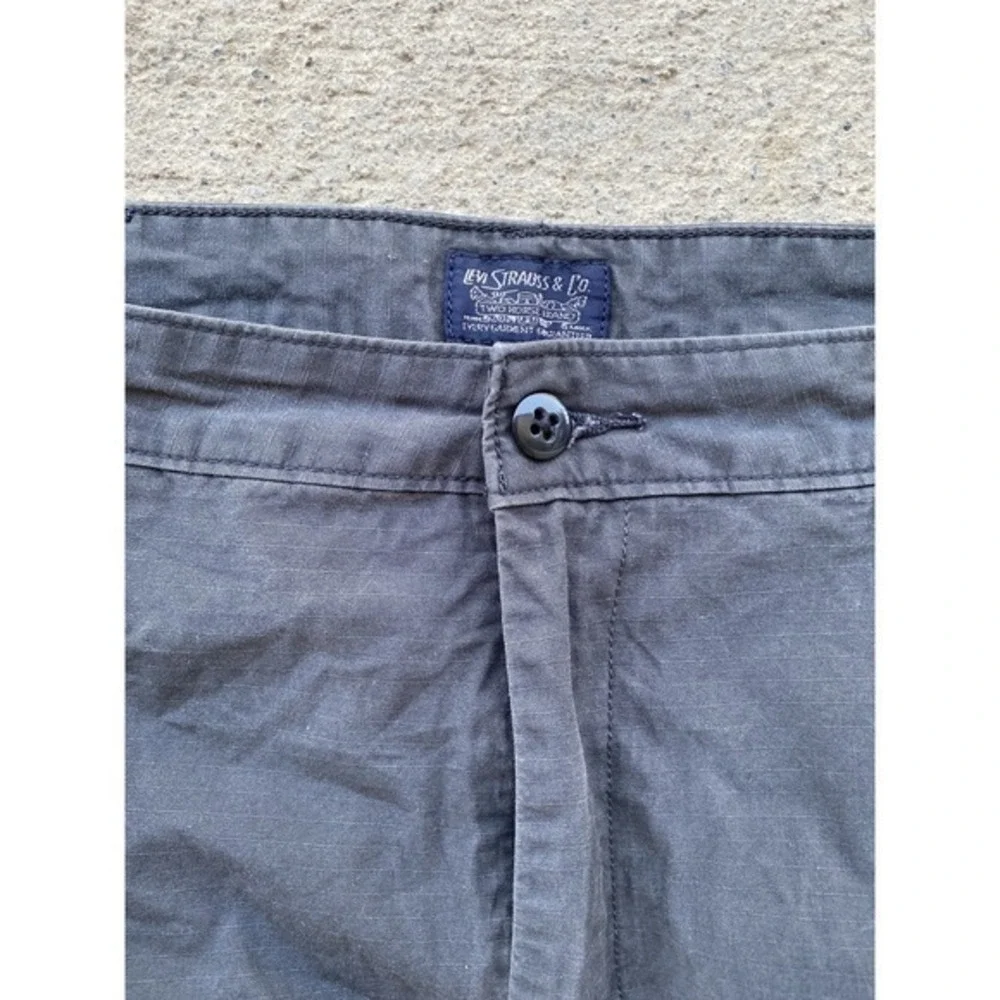 Levis Cargo Shorts Mens 38 Gray Ripstop Utility Pockets Outdoors Classic Style‎